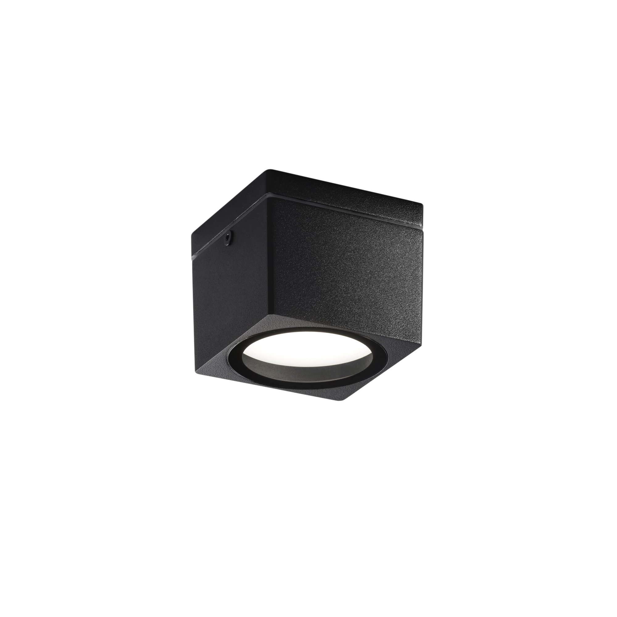 FAN I-TOWER-Q1-NER Stropní svítidlo hliník TOWER, 1xGX53, IP54, barva černá, 90 x 90 x 72 mm - FANEUROPE