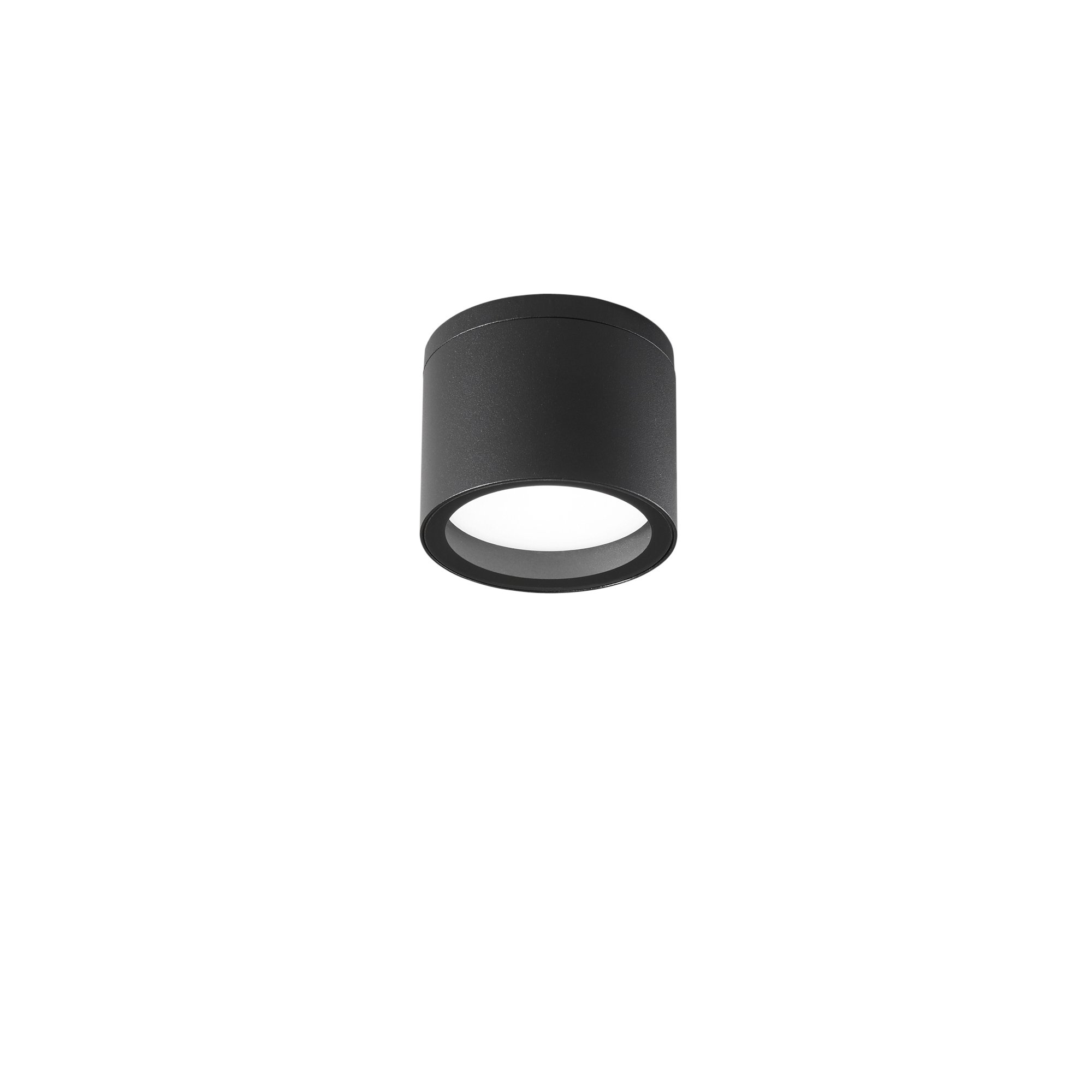 FAN I-TOWER-R1-NER Stropní svítidlo hliník TOWER, 1xGX53, IP54, barva černá, 90 x 90 x 72 mm - FANEUROPE