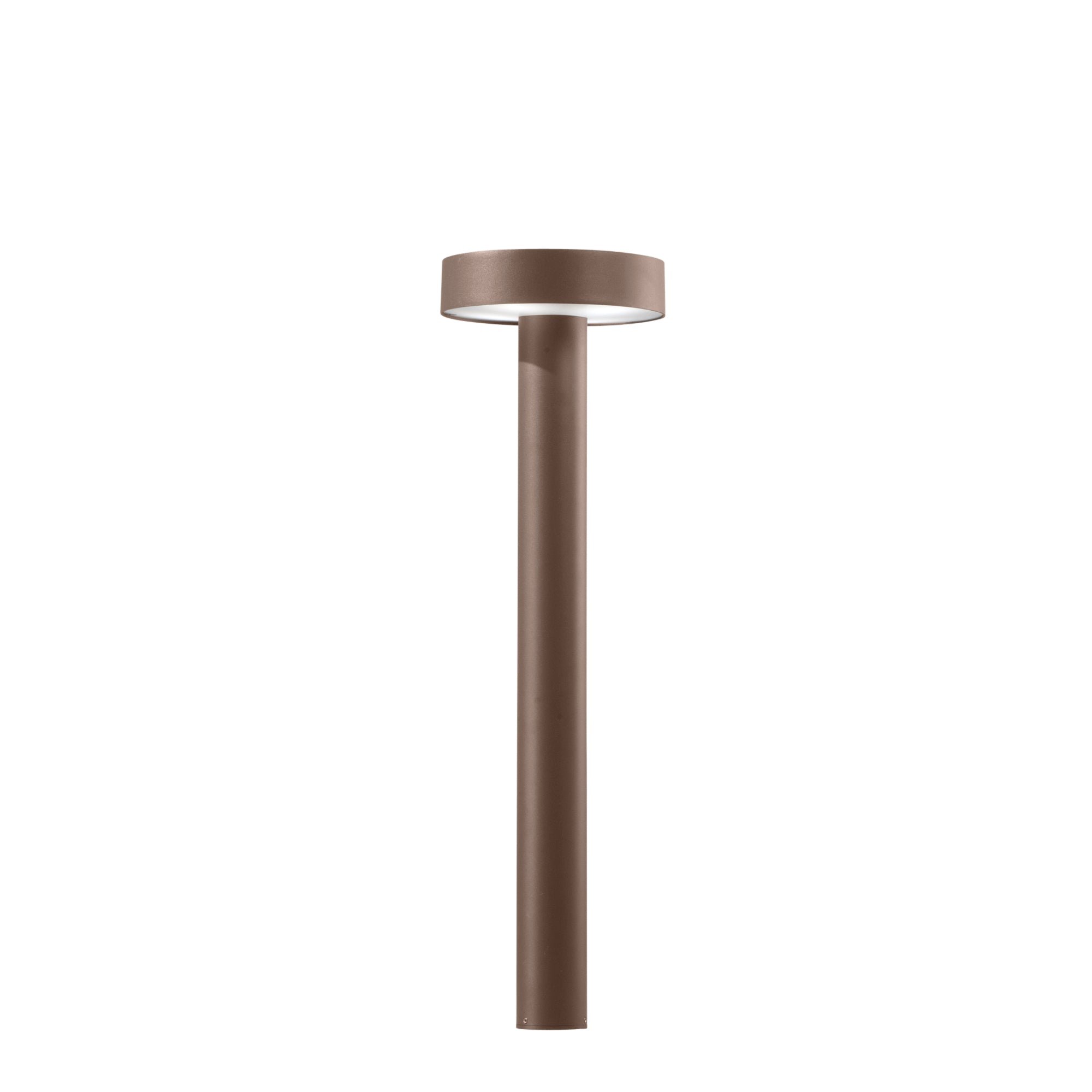 FAN I-UNDERWOOD-P70-BRO Sloupkové svítidlo PALO UNDERWOOD corten, 4xG9, IP65, 70 x 21 cm - FANEUROPE