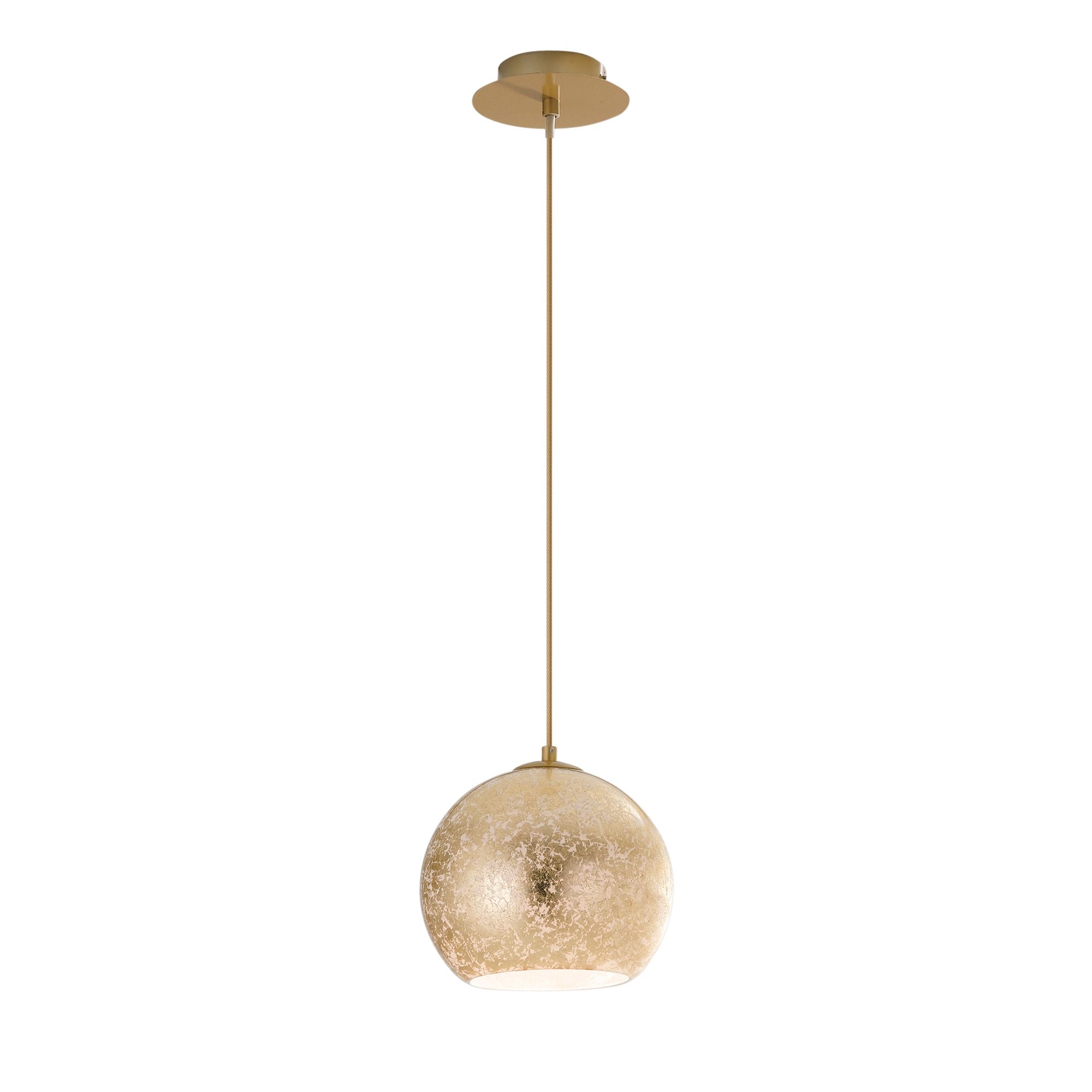 FAN I-VANITY/S20 ORO Závěsné svítidlo VANITY zlatá, 1xE27, 20 x 20 x 120 cm - FANEUROPE