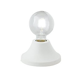 Obrázek pro produkt Stolní lampa LUMETTO VESEVUS bílá, 1xE27, 15 x 15 x 8 cm - FANEUROPE
