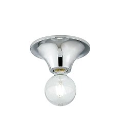 Obrázek pro produkt Stropní svítidlo VESEVUS chrom, 1xE27, 18 x 18 x 8 cm - FANEUROPE
