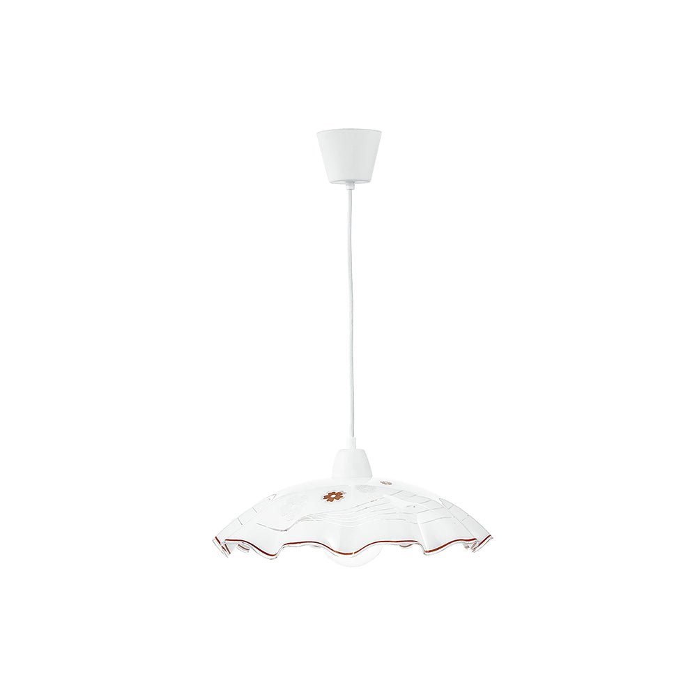 FAN I-VICTORIA-S42 Závěsné svítidlo VICTORIA bílá, 1xE27, 42 x 42 x 120 cm - FANEUROPE