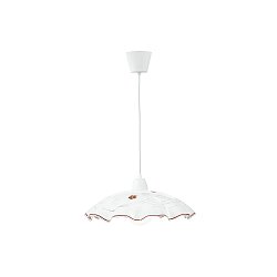 Obrázek pro produkt Závěsné svítidlo VICTORIA bílá, 1xE27, 42 x 42 x 120 cm - FANEUROPE