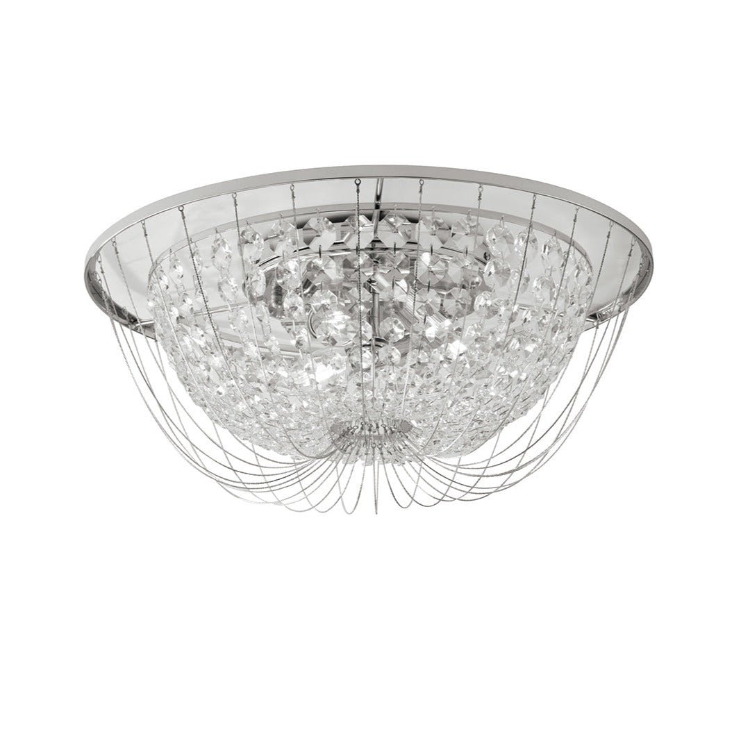 FAN I-VIENNA-PL45 CR Stropní svítidlo VIENNA chrom, 4xE14, 45 x 22 cm - FANEUROPE