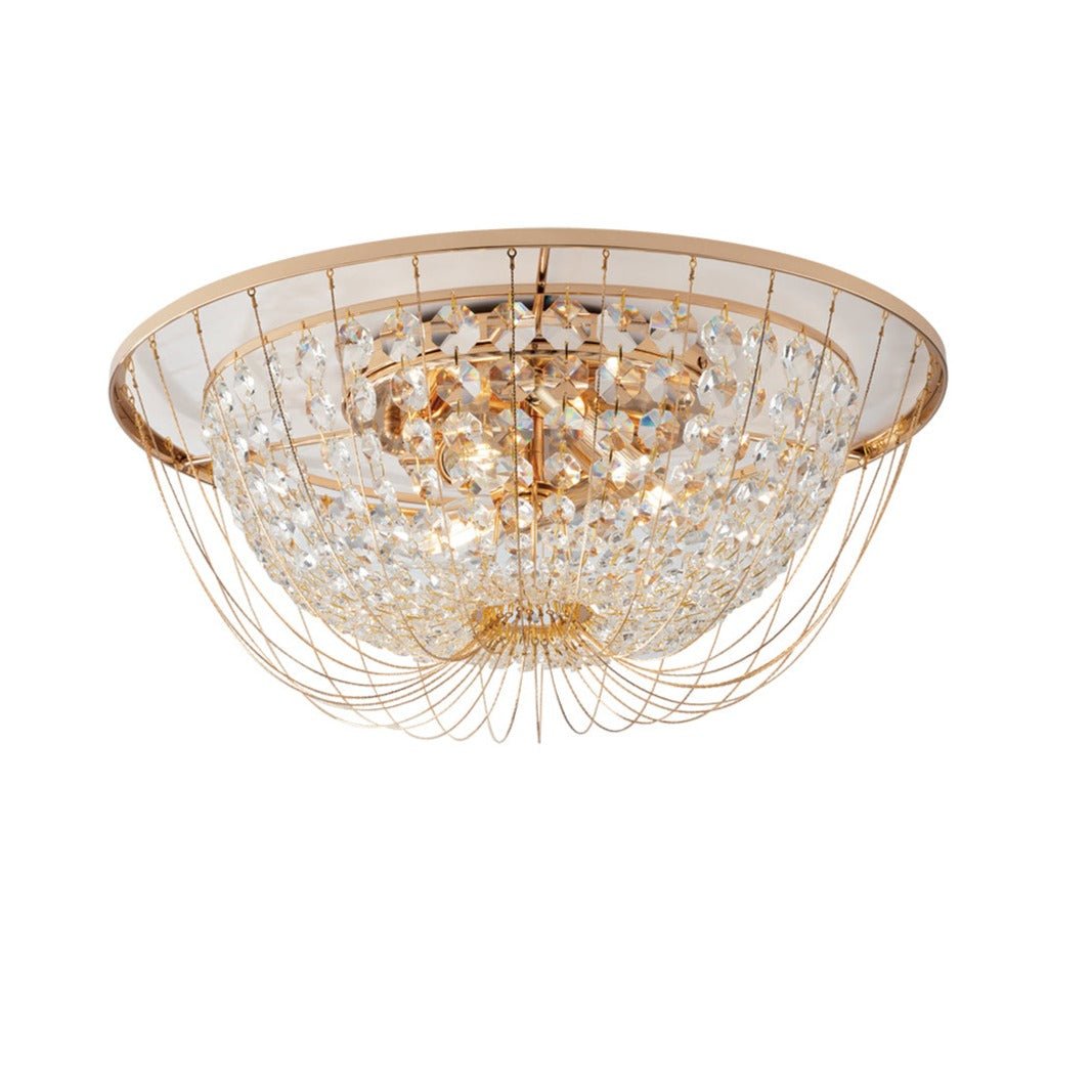 FAN I-VIENNA-PL45 ORO Stropní svítidlo VIENNA zlatá, 4xE14, 45 x 22 cm - FANEUROPE