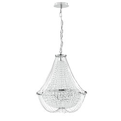 Obrázek pro produkt Závěsné svítidlo VIENNA chrom, 4xE14, 45 x 120 cm - FANEUROPE
