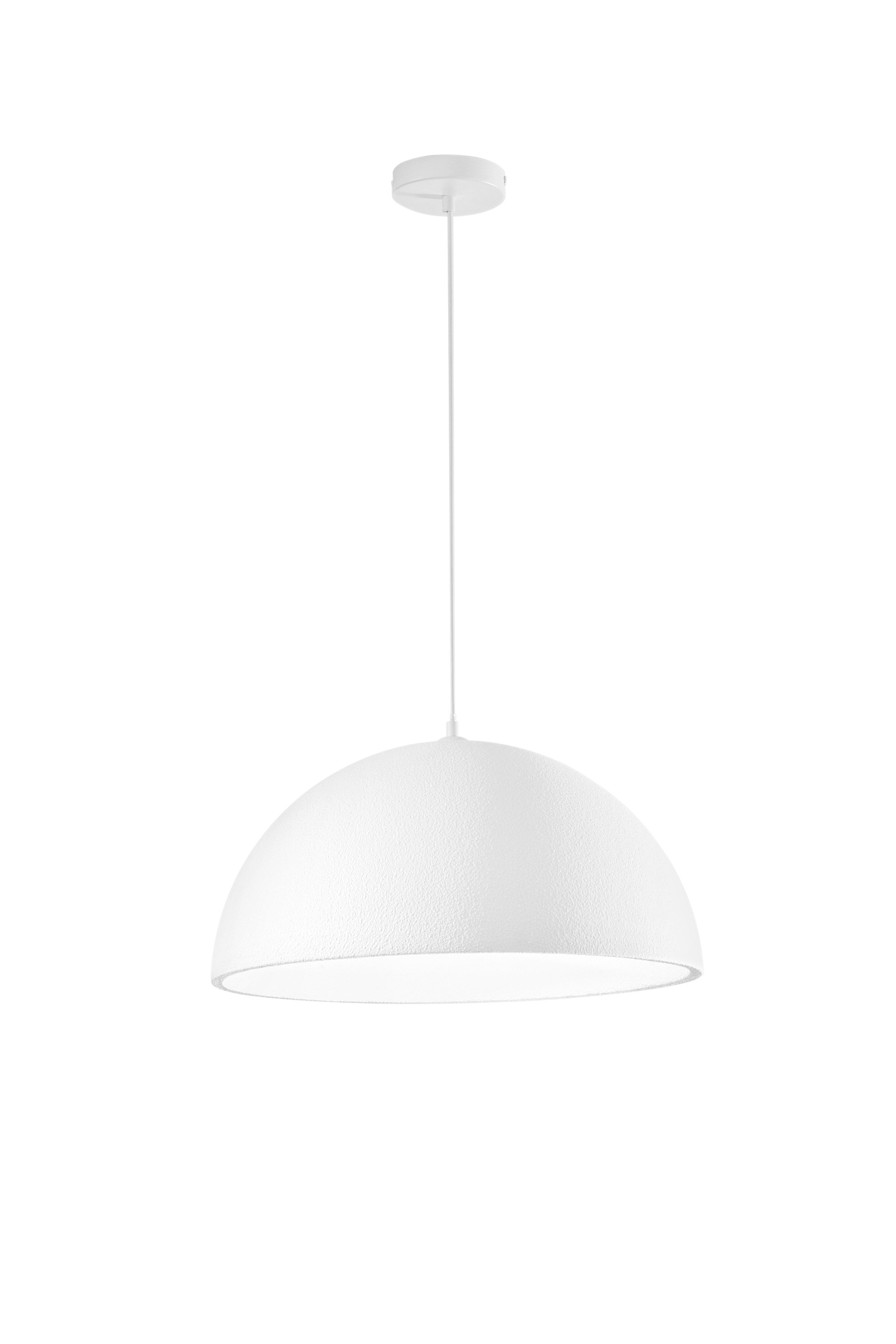 FAN I-XENIA-S-BCO Závěsné svítidlo Xenia (bílé PU) objímka E27, pr. 50 x 200 cm - FANEUROPE