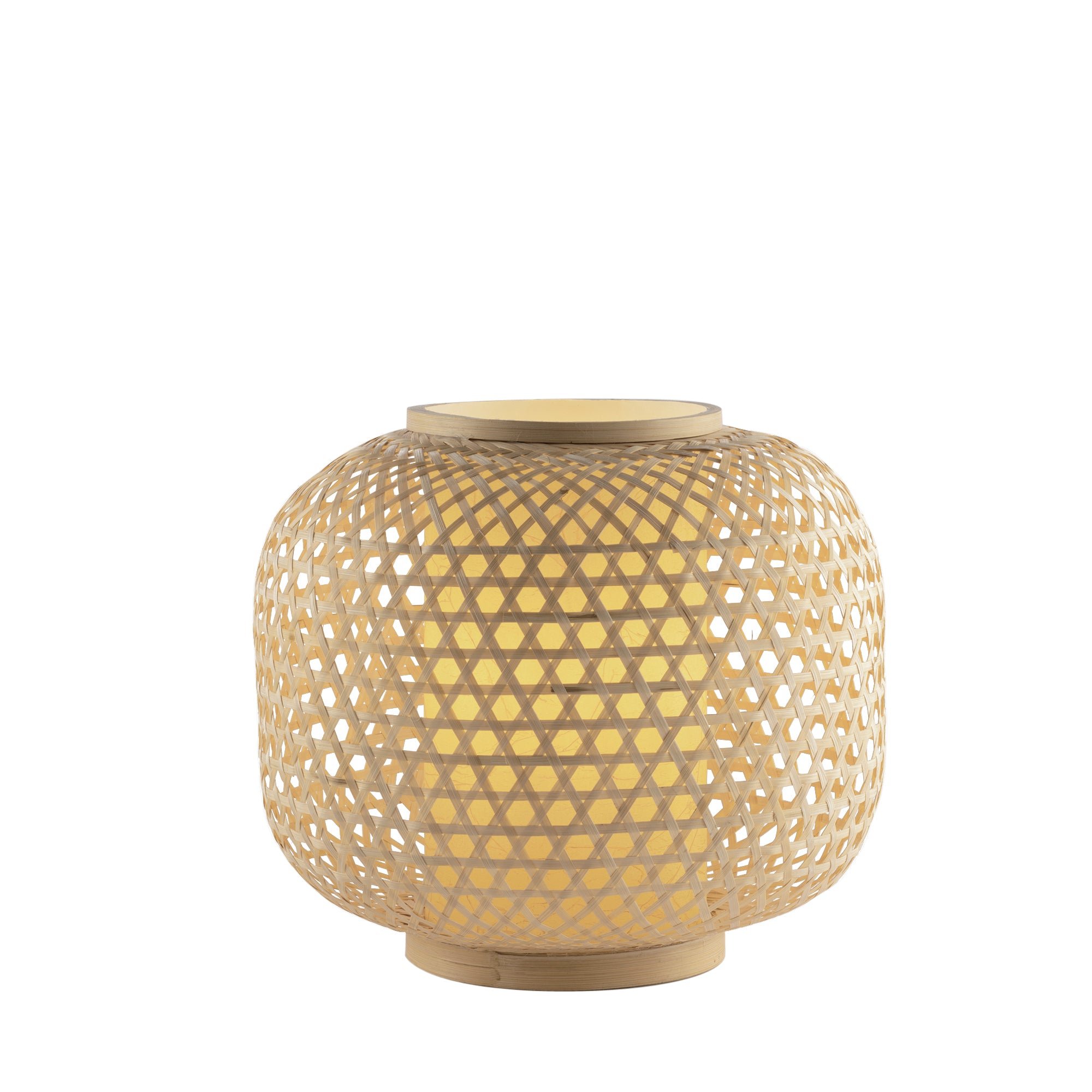 FAN I-ZEN-LUME Stolní lampa LUME ZEN OCRA, 1xE27, 36 x 36 x 31 cm - FANEUROPE