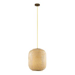 Obrázek pro produkt Závěsné svítidlo ZEN OCRA, 1xE27, 30 x 30 x 120 cm - FANEUROPE