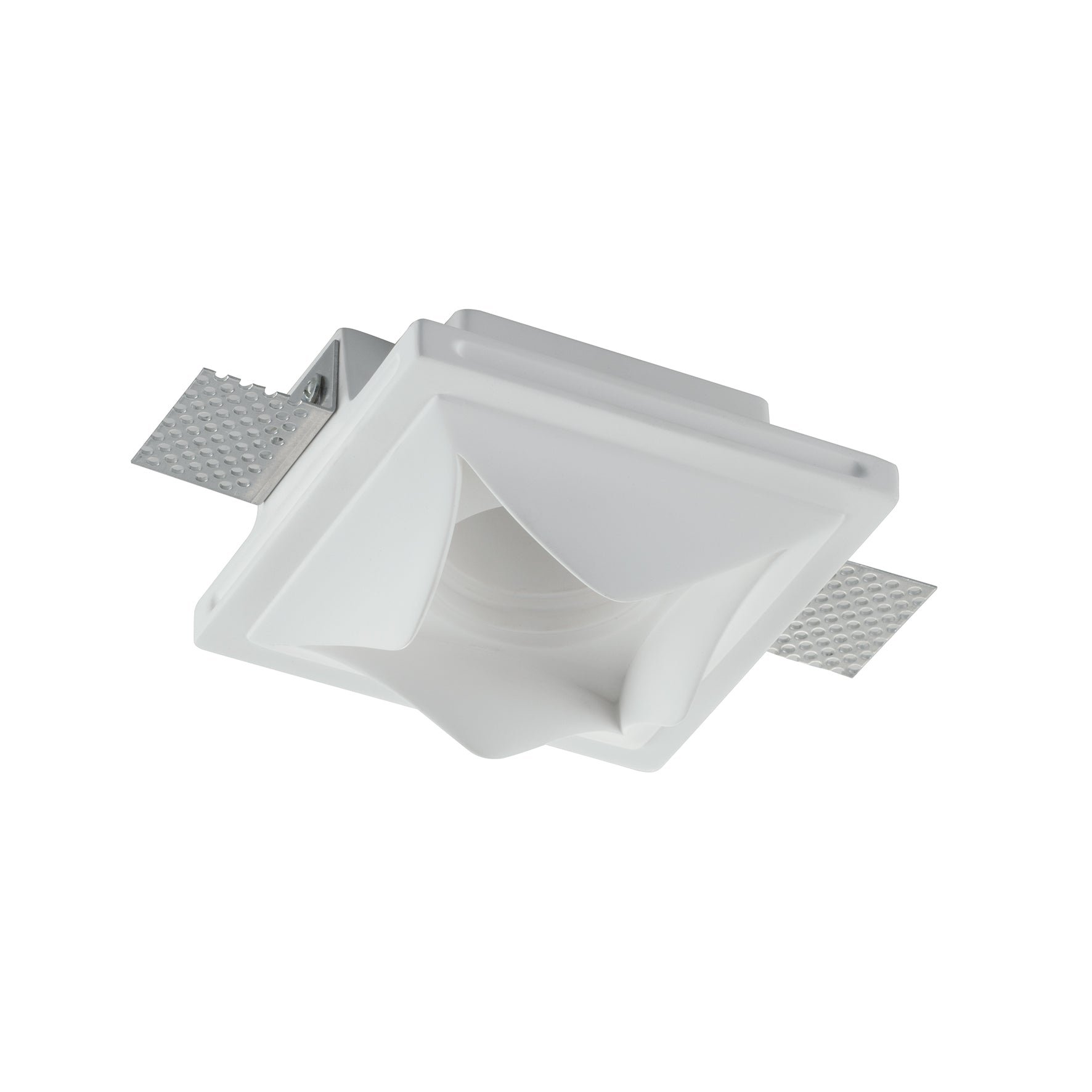 FAN INC-BRICK-Q1 Zápustné svítidlo Brick, bílá, 1 x GU10, 12 x 12 x 7 cm - FANEUROPE