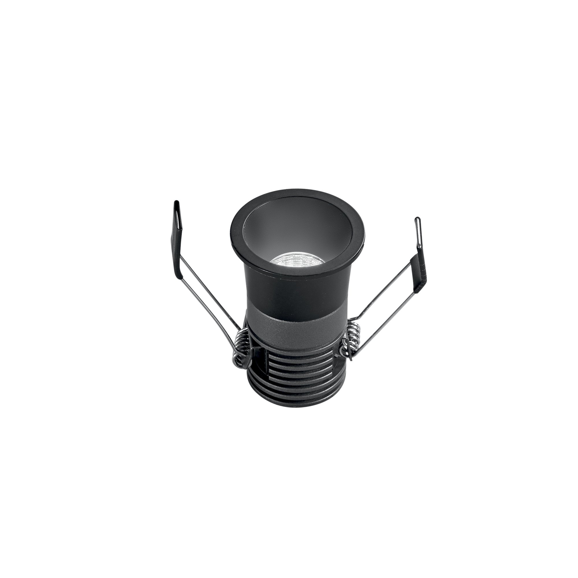 FAN INC-DOT-R5DA-NER Zápustné svítidlo Dot R5DA, černá, 5 W, 3000–4000 K, pr. 40 x 50 mm - FANEUROPE