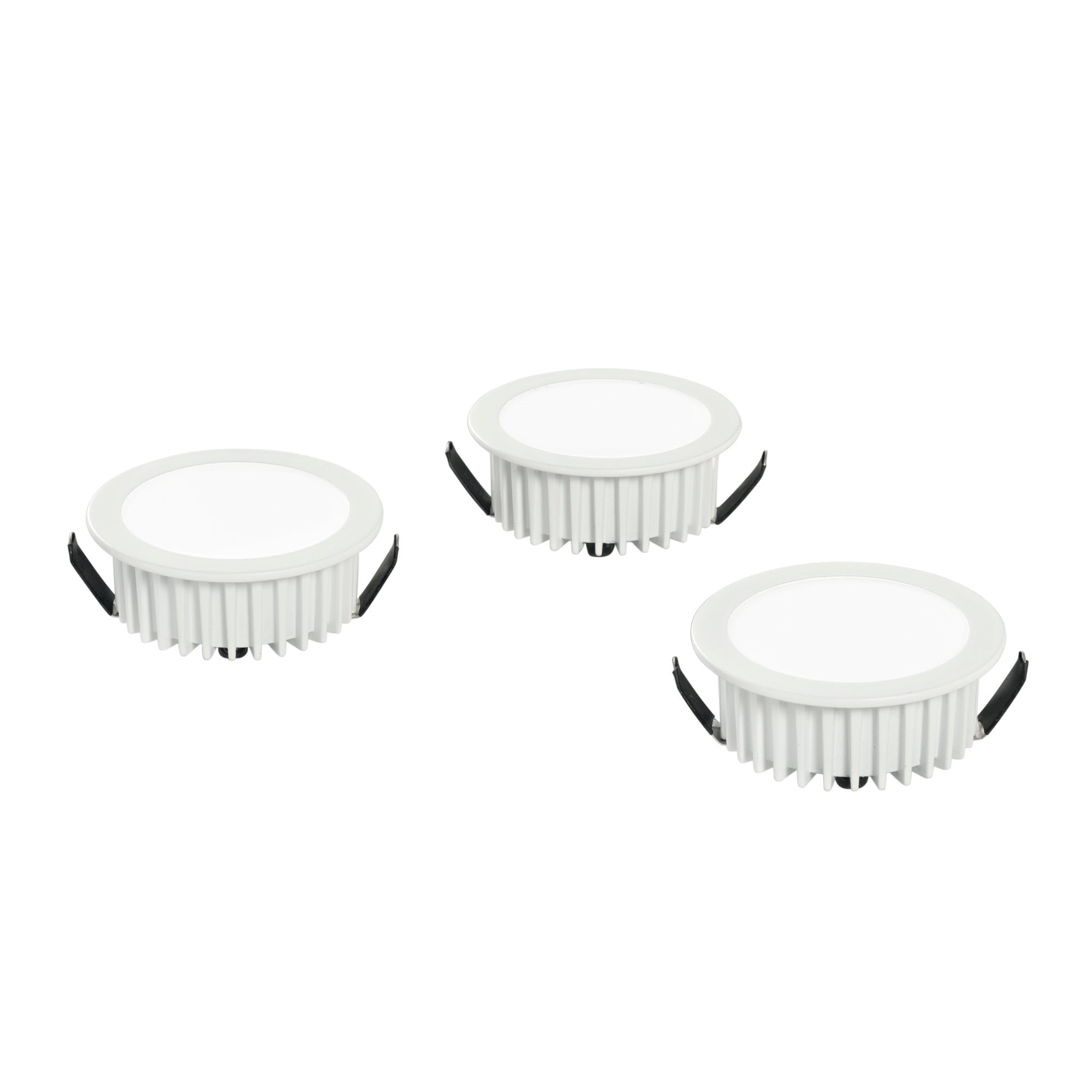 FAN INC-FUSION-3X5W BCO Zápustné svítidlo LED Fusion, bílá, hliník, 3 x 5 W, 1200 lm, 4000 K, 7 x 7 x 3,2 cm - FANEUROPE