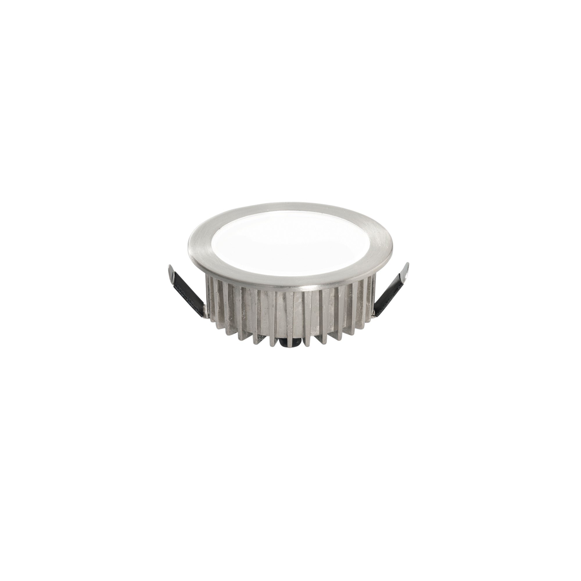 FAN INC-FUSION-5W NIK Zápustné svítidlo LED Fusion, nikl/hliník, 5 W, 400 lm, 4000 K, 7 x 7 x 3,2 cm - FANEUROPE