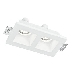 Zápustné svítidlo Ghost, bílá, 2 x GU10, 21,4 x 11,8 x 5,5 cm - FANEUROPE Obrázek pro produkt Zápustné svítidlo Ghost, bílá, 2 x GU10, 21,4 x 11,8 x 5,5 cm - FANEUROPE