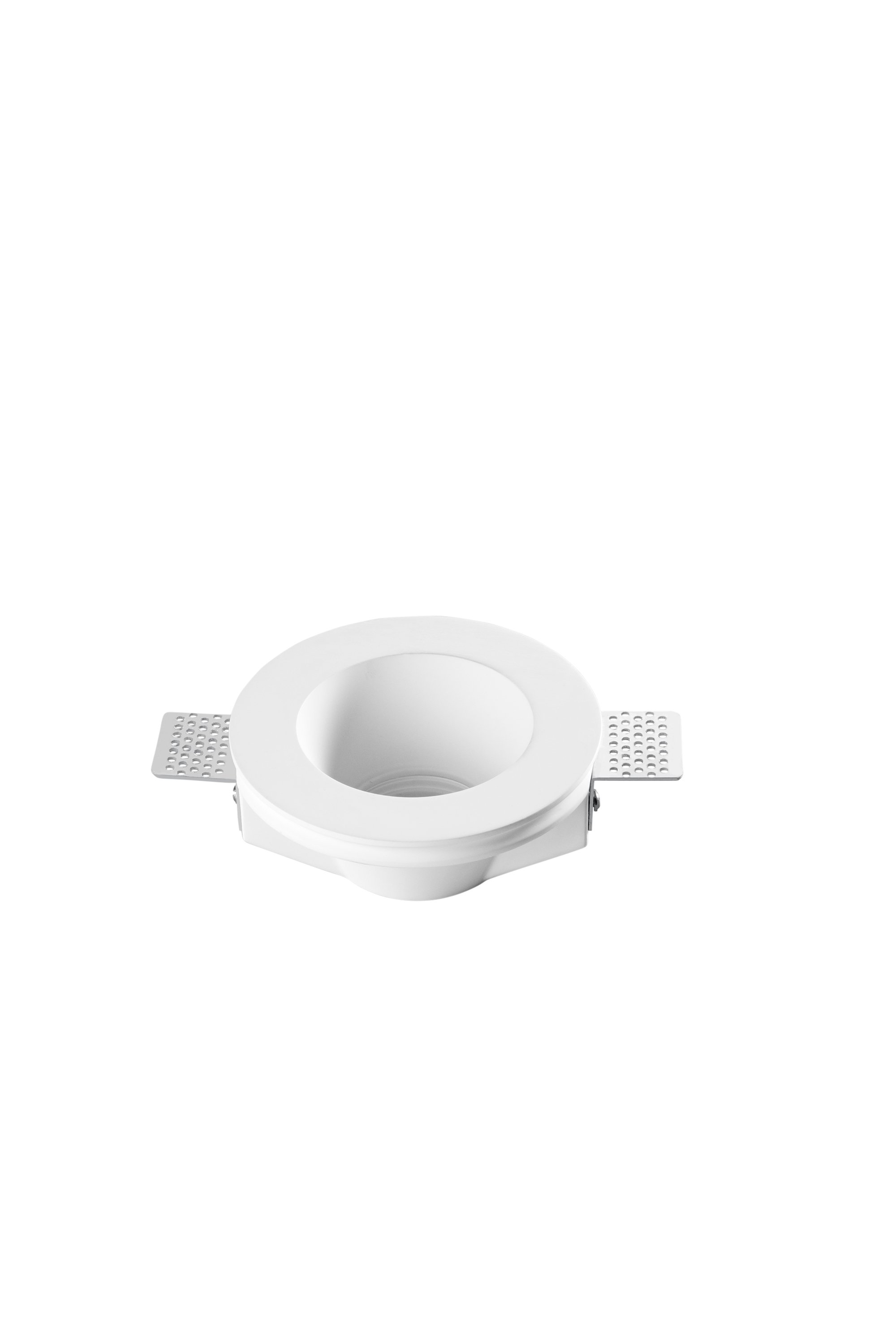 FAN INC-GHOST-R1 Vestavné svítidlo Ghost (kulaté, sádra) 1 x GU10, pr. 130 x 55 mm - FANEUROPE