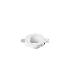 Obrázek pro produkt Vestavné svítidlo Ghost (kulaté, sádra) 1 x GU10, pr. 130 x 55 mm - FANEUROPE