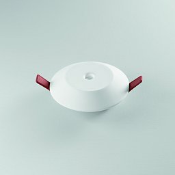 Obrázek pro produkt Vestavné LED svítidlo Hall (kulaté, bílá sádra) 5 W, 530 lm, 3000 K, včetně driveru, pr. 130 mm - FANEUROPE