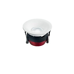 Obrázek pro produkt Zápustné venkovní svítidlo LED Hyde, hliník/polykarbonát, bílé, 8 W, 750 lm, CCT stmívatelné, IP65, 8,5 x 8,5 x 5,8 cm - FANEUROPE