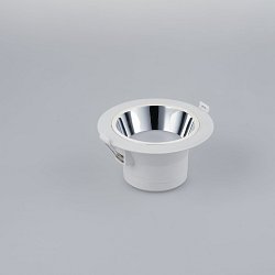 Obrázek pro produkt Zápustné svítidlo LED Mack, bílé/chrom, polykarbonát, 15 W, 1650 lm, 4000 K, 15 x 15 x 8,1 cm - FANEUROPE