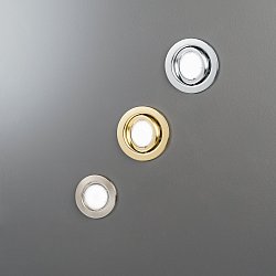 Obrázek pro produkt Zápustné svítidlo LED Matrix, nastavitelné, zlaté, 1 x GU10, 6 W, 413 lm, 3000 K, 10 x 10,5 cm - FANEUROPE