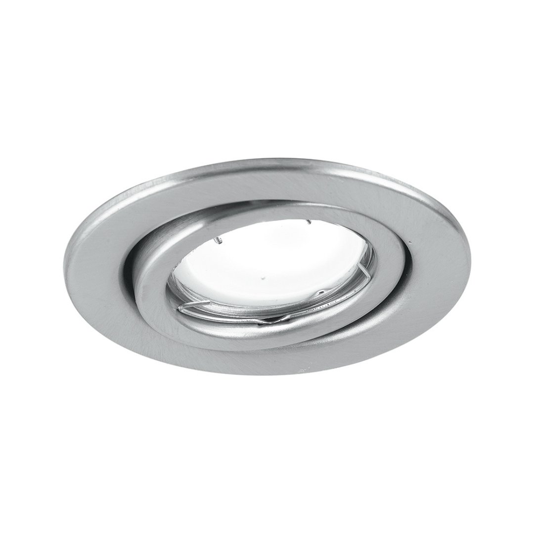FAN INC-MATRIX-LEDM3 NIK Sada 3 x zápustných svítidel LED Matrix, nikl, 3 x GU10, 6 W, 3 x 413 lm, 3000 K, 10 x 10,5 cm - FANEUROPE