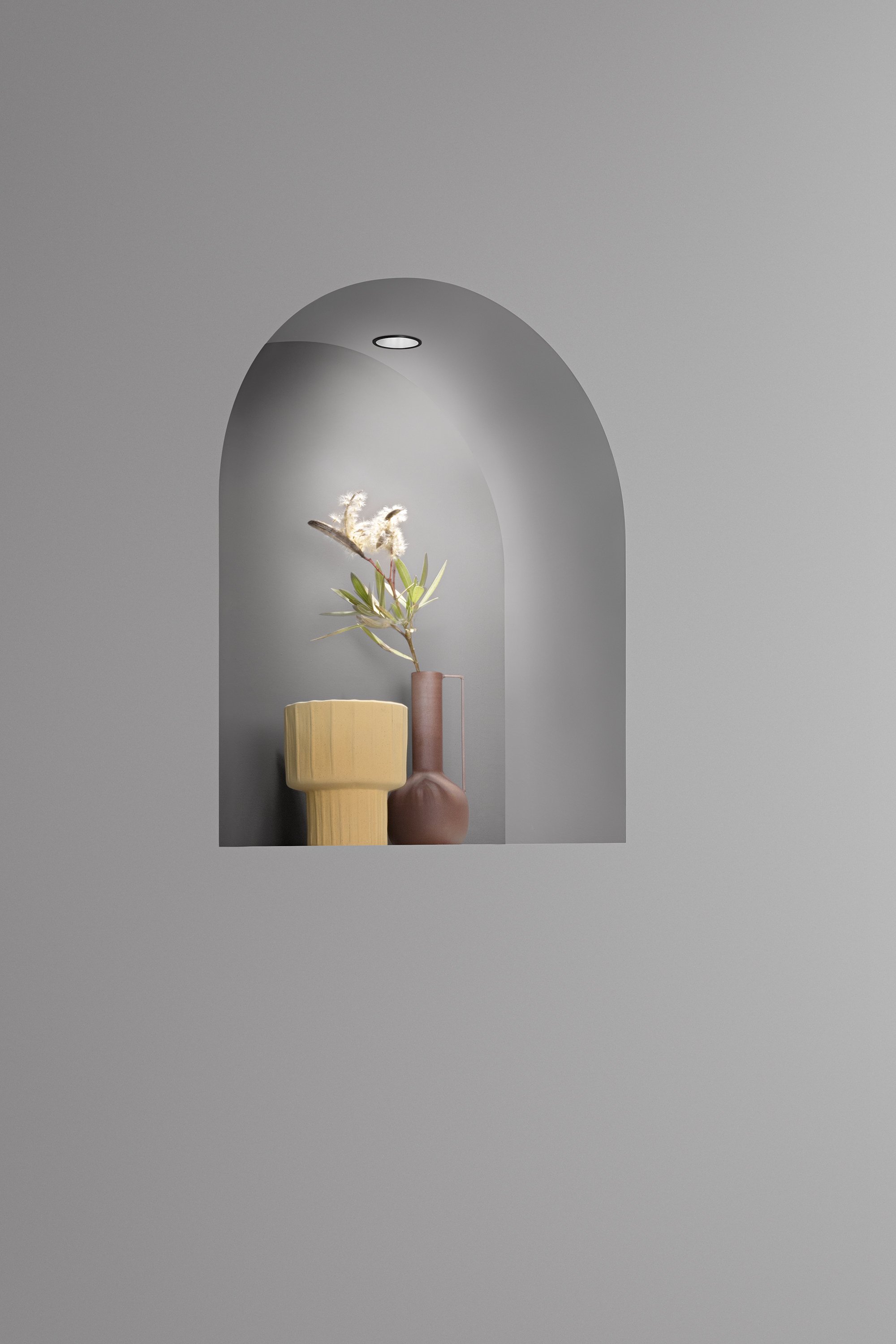 Obrázek produktu Vestavné svítidlo Obon (kulaté, hliník, černá) IP65, pr. 66 x 35 mm - FANEUROPE 3 Obrázek produktu Vestavné svítidlo Obon (kulaté, hliník, černá) IP65, pr. 66 x 35 mm - FANEUROPE 3