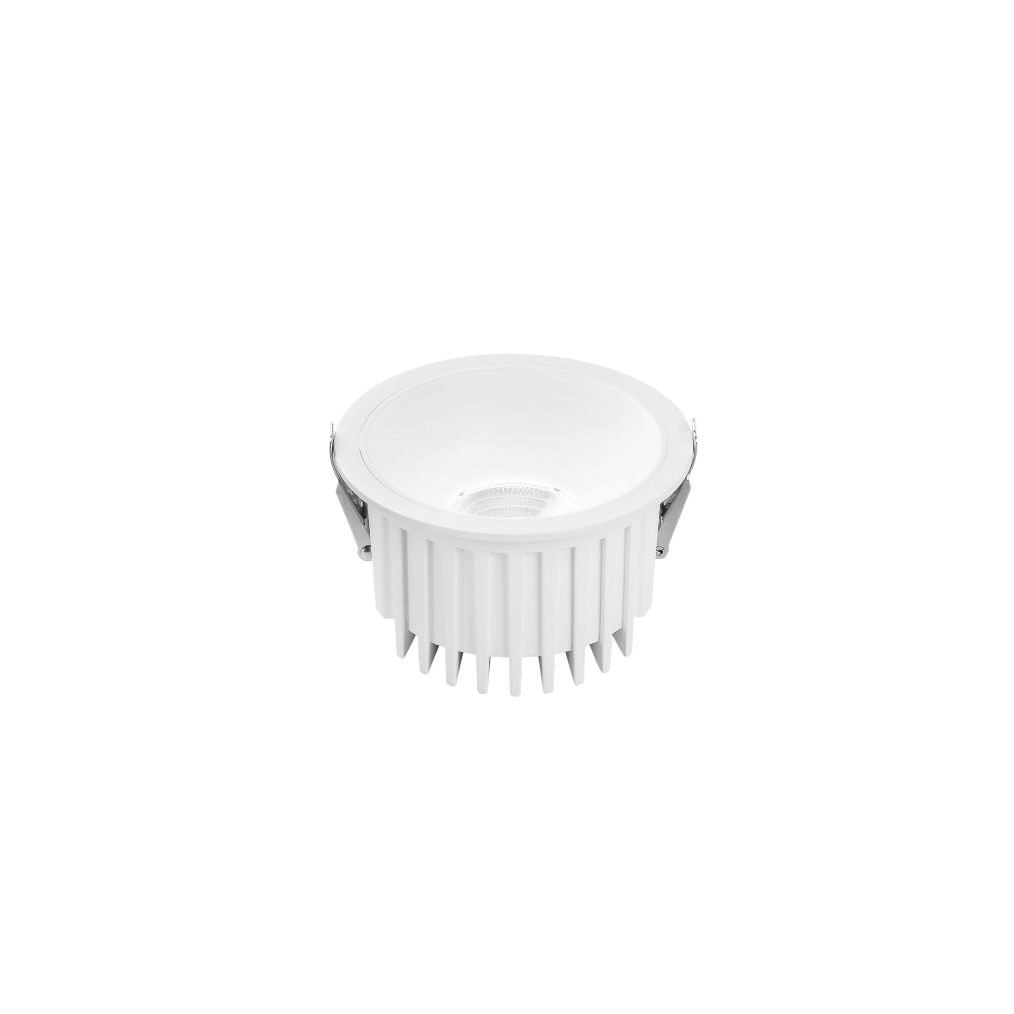FAN INC-QUANTUM-R18DA-BCO Zápustné svítidlo Quantum R18DA, bílé, 18 W, 3000–4000 K, pr. 135 x 85 mm - FANEUROPE