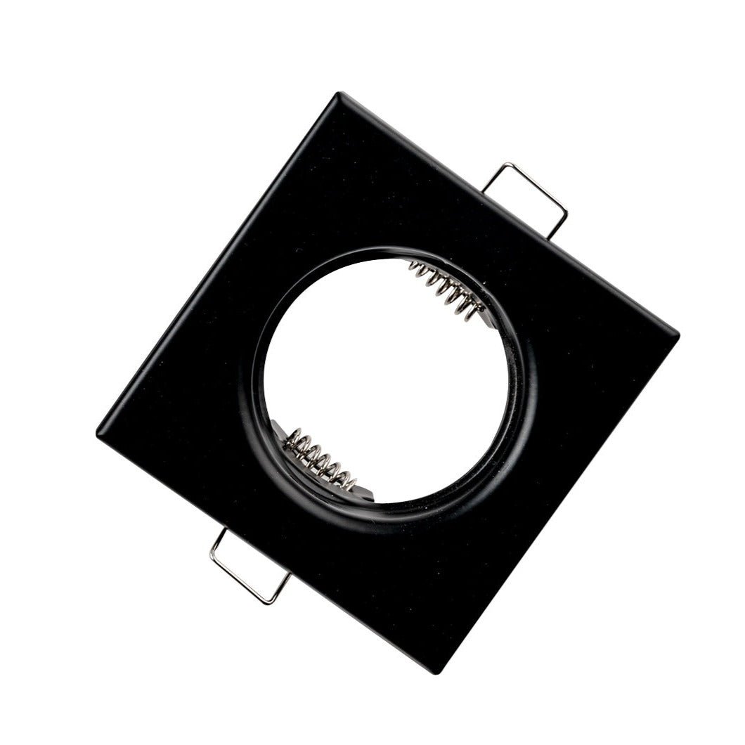 FAN INC-REFLEX-Q-SF1 NER Zápustné svítidlo Reflex, černé, 8,2 x 8,2 cm - FANEUROPE