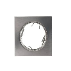 Obrázek pro produkt Zápustné svítidlo Reflex, niklové, 8,2 x 8,2 cm - FANEUROPE