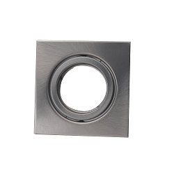 Obrázek pro produkt Zápustné svítidlo Reflex, nastavitelné, niklové, 8,2 x 8,2 cm - FANEUROPE
