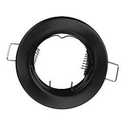Obrázek pro produkt Zápustné svítidlo Reflex, černé, průměr 8 cm - FANEUROPE