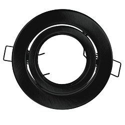 Obrázek pro produkt Zápustné svítidlo Reflex, nastavitelné, černé, průměr 10 cm - FANEUROPE