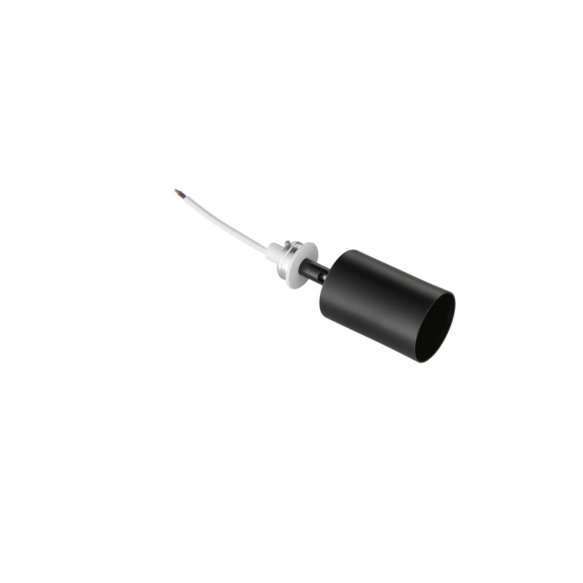 FAN INC-VULKAN-NER Zapustné svítidlo VULKAN, černé, 1 x GU10, 5.3 x 5.3 x 14.5 cm - FANEUROPE
