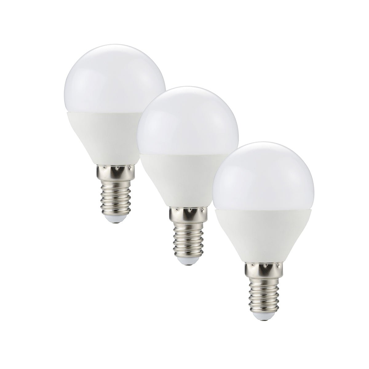 Levně FAN KLASSIC-E14G-6C-KIT Sada 3 x žárovek LED GLOBO E14, 6 W, 520 lm, 3000 K, 160 °, 45 x 80 mm, 25 000 h, CRI 80 - FANEUROPE