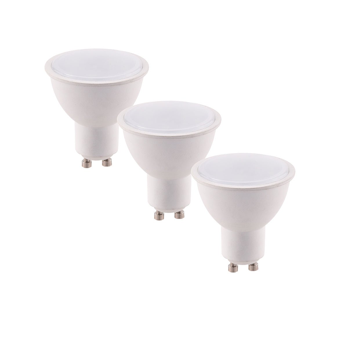 Levně FAN KLASSIC-GU10-6C-KIT Sada 3 x žárovek LED GU10, 6 W, 490 lm, 3000 K, 100 °, 50 x 57 mm, 15 000 h, CRI 80 - FANEUROPE