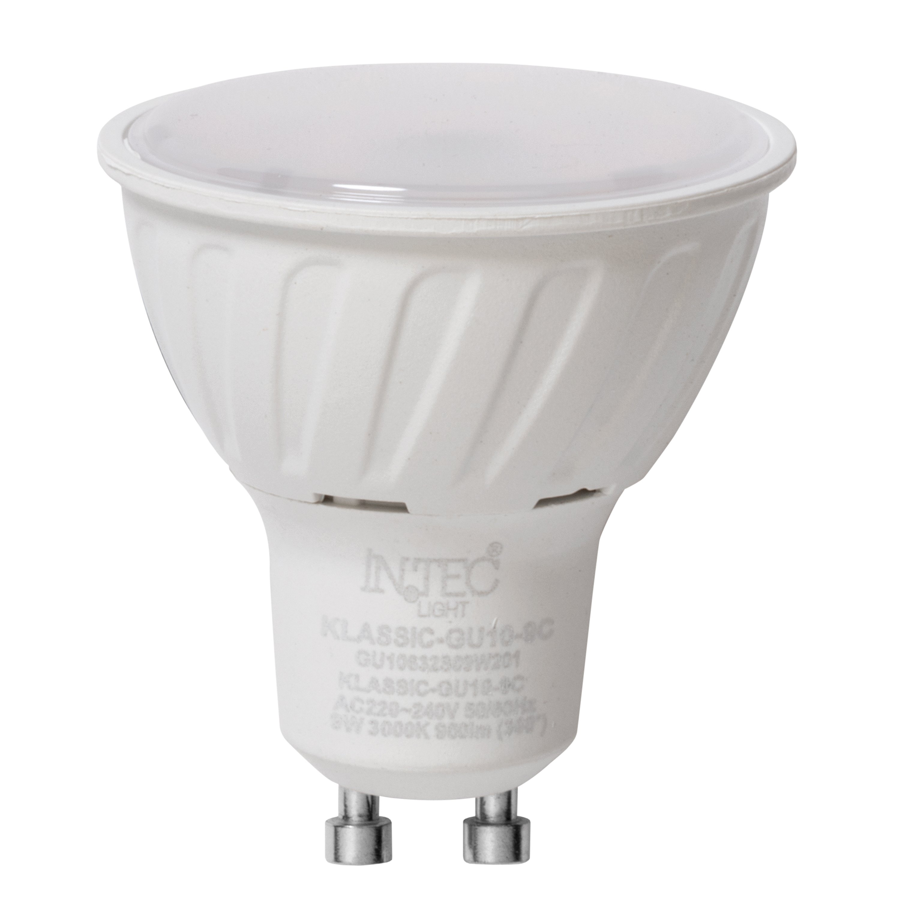 FAN KLASSIC-GU10-9H AKCE - Žárovka LED GU10 9W 820lm 2700K 100° 50 x 55 mm CRI 80 - FANEUROPE