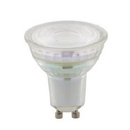 Obrázek pro produkt Žárovka LED GU10 sklo, 5 W, 450 lm, 3000 K, 15 °, 50 x 54 mm, 15 000 h, CRI 80 - FANEUROPE