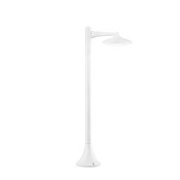 Obrázek pro produkt Sloupkové svítidlo PALETTO LED ALYSON bílá, hlinik, 12 W, 1300 lm, 4000 K, IP44, 91 x 29 cm - FANEUROPE