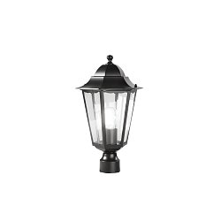 Obrázek pro produkt Svítidlo MILANO, černá, 1xE27, 22 x 37,5 cm - FANEUROPE