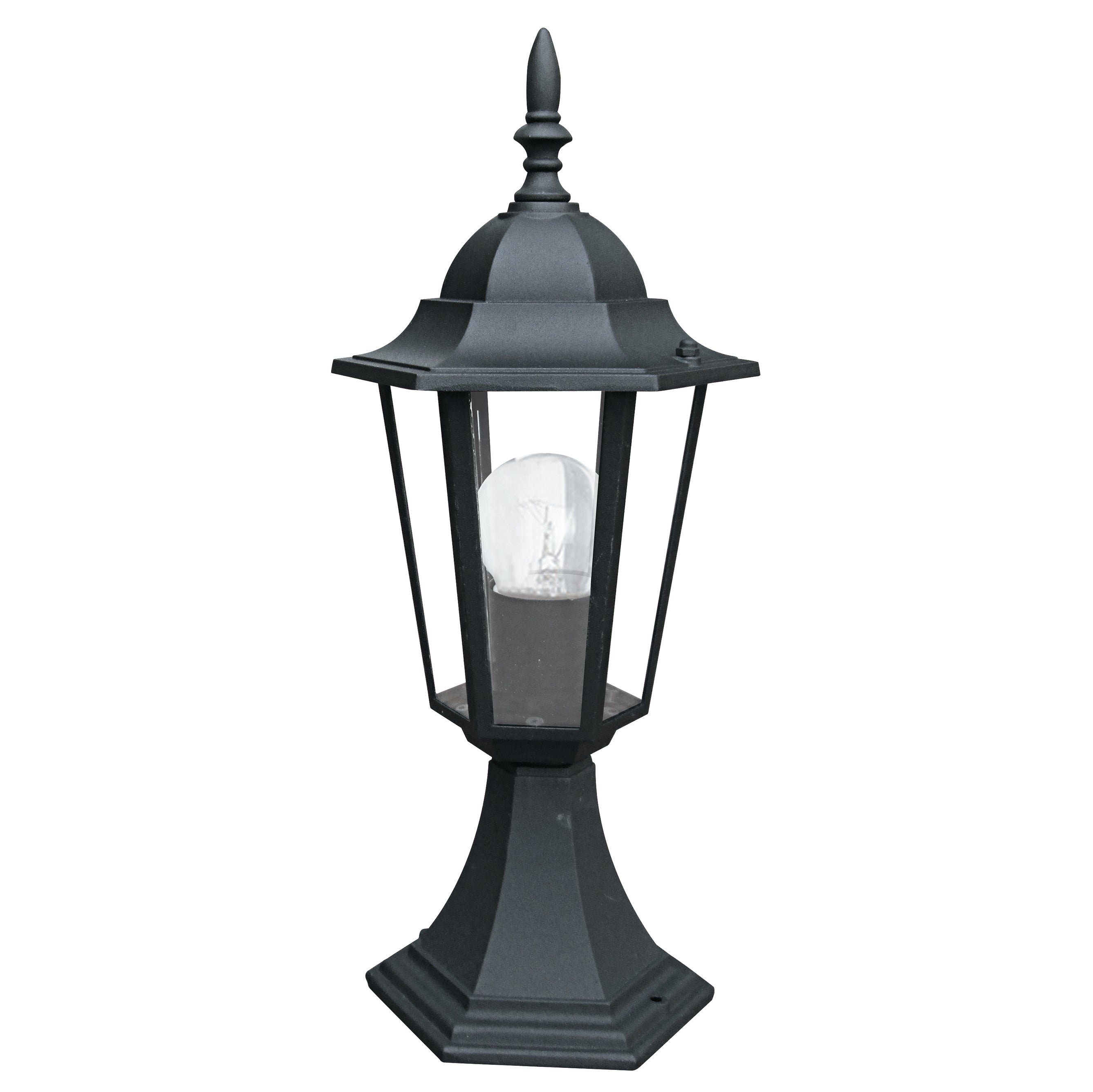 FAN LANT-MILANO/L1 Venkovní svítidlo MILANO černá, 1xE27, IP44, 17 x 40,3 cm - FANEUROPE