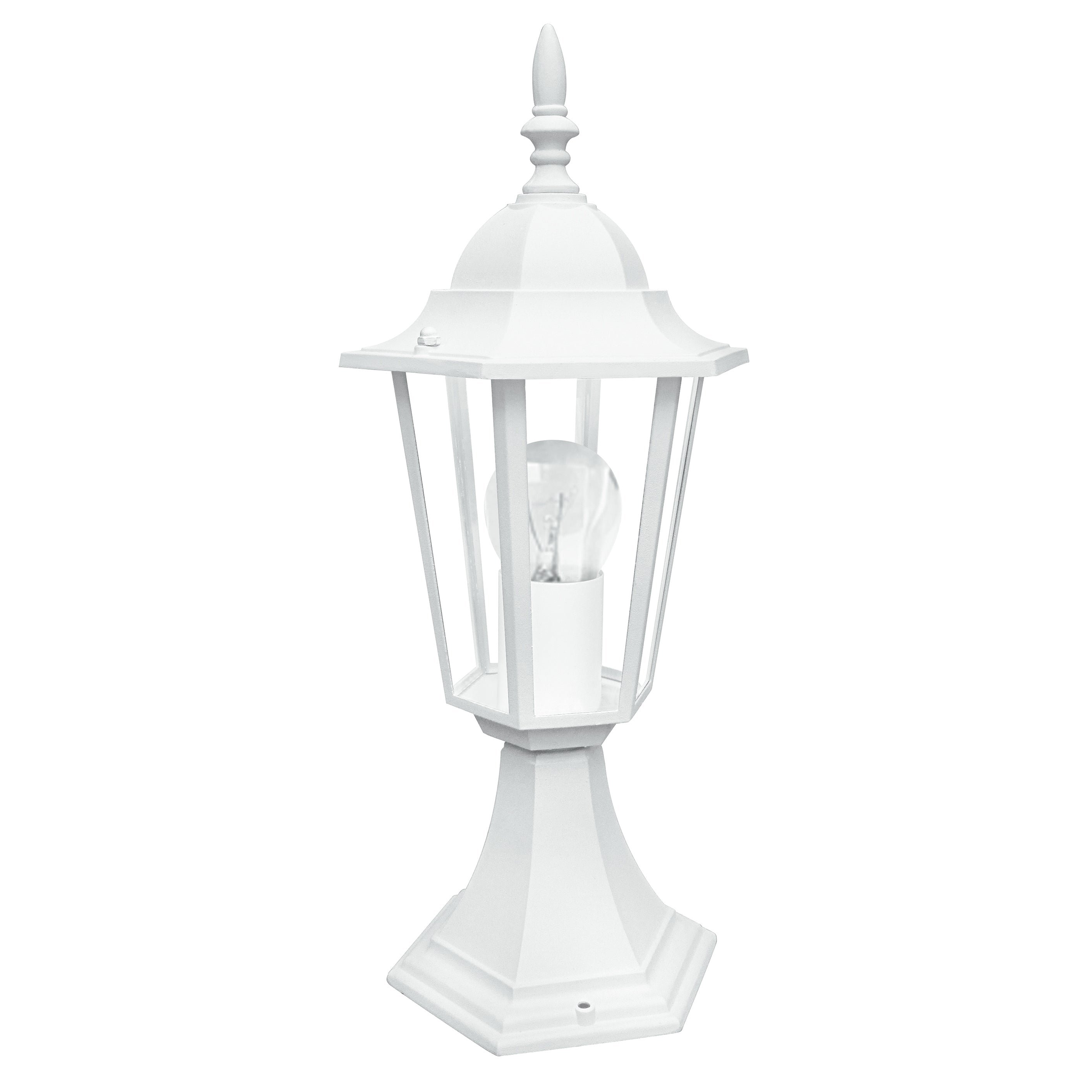 FAN LANT-MILANO/L1 BCO Venkovní svítidlo MILANO bílá, 1xE27, IP44, 17 x 40,3 cm - FANEUROPE