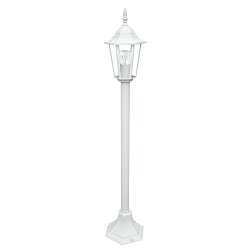 Obrázek pro produkt Sloupkové svítidlo MILANO bílá, 1xE27, IP44, 105 x 21 cm - FANEUROPE