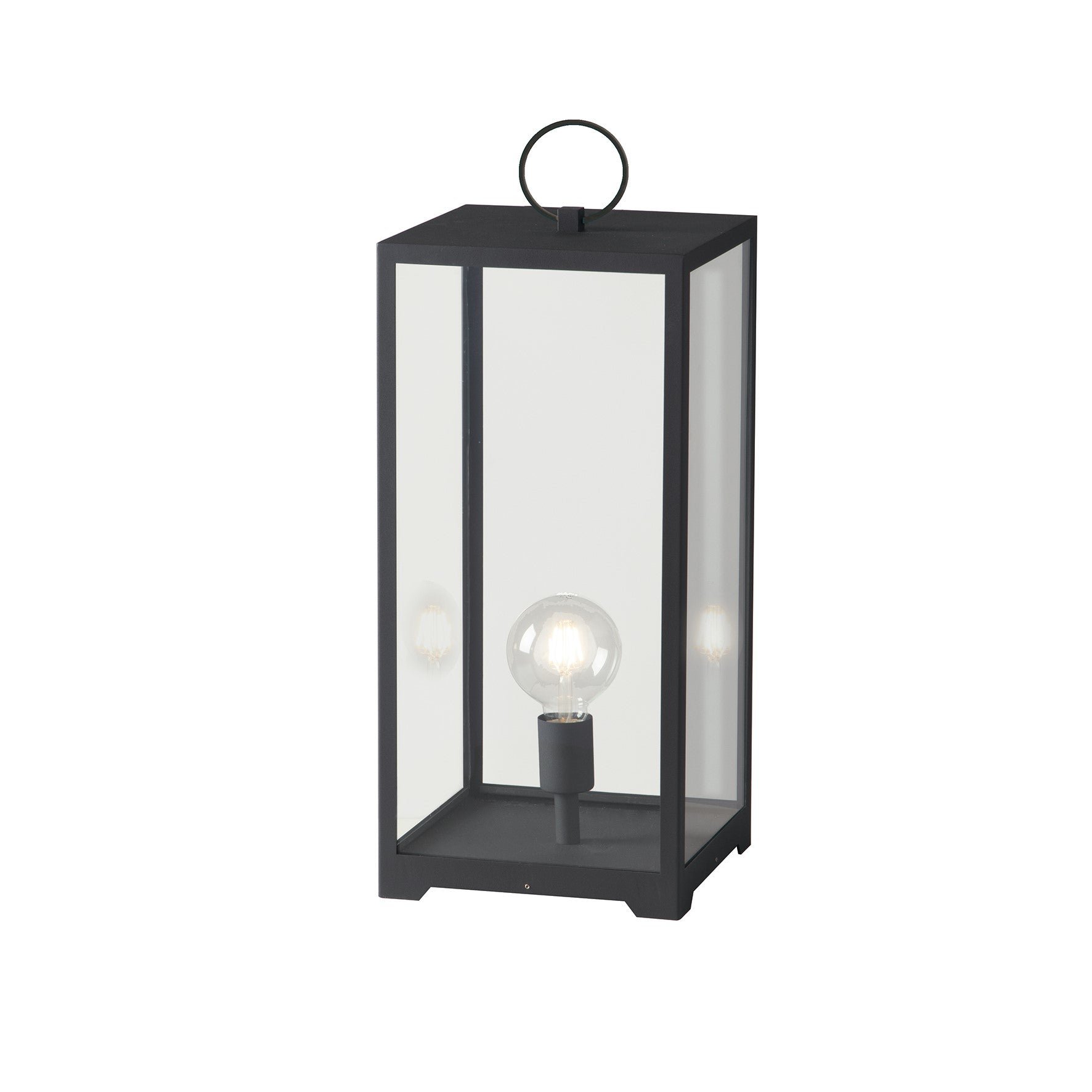 FAN LANT-MIRAGE-L1 Venkovní svítidlo MIRAGE antracit, 1xE27, IP44, 25 x 25 x 53 cm, kabel 250 cm - FANEUROPE