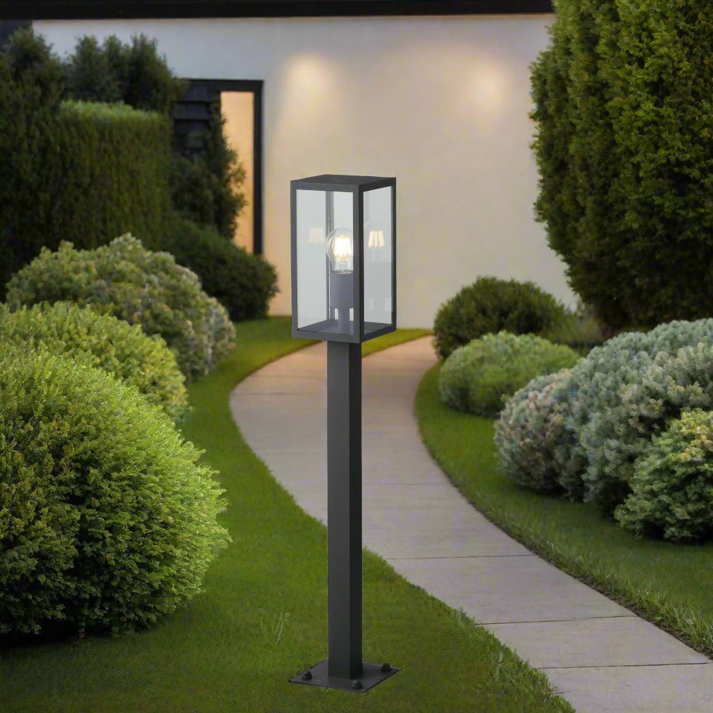 Sloupkové svítidlo PALETTO MIRAGE antracit, 1xE27, IP44, 86 x 13 x 13 cm - FANEUROPE Obrázek produktu Sloupkové svítidlo PALETTO MIRAGE antracit, 1xE27, IP44, 86 x 13 x 13 cm - FANEUROPE