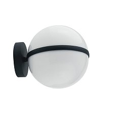 Obrázek pro produkt Venkovní nástěnné svítidlo ORBIT černá, 1xE27, IP44, 23,5 x 20,5 cm - FANEUROPE