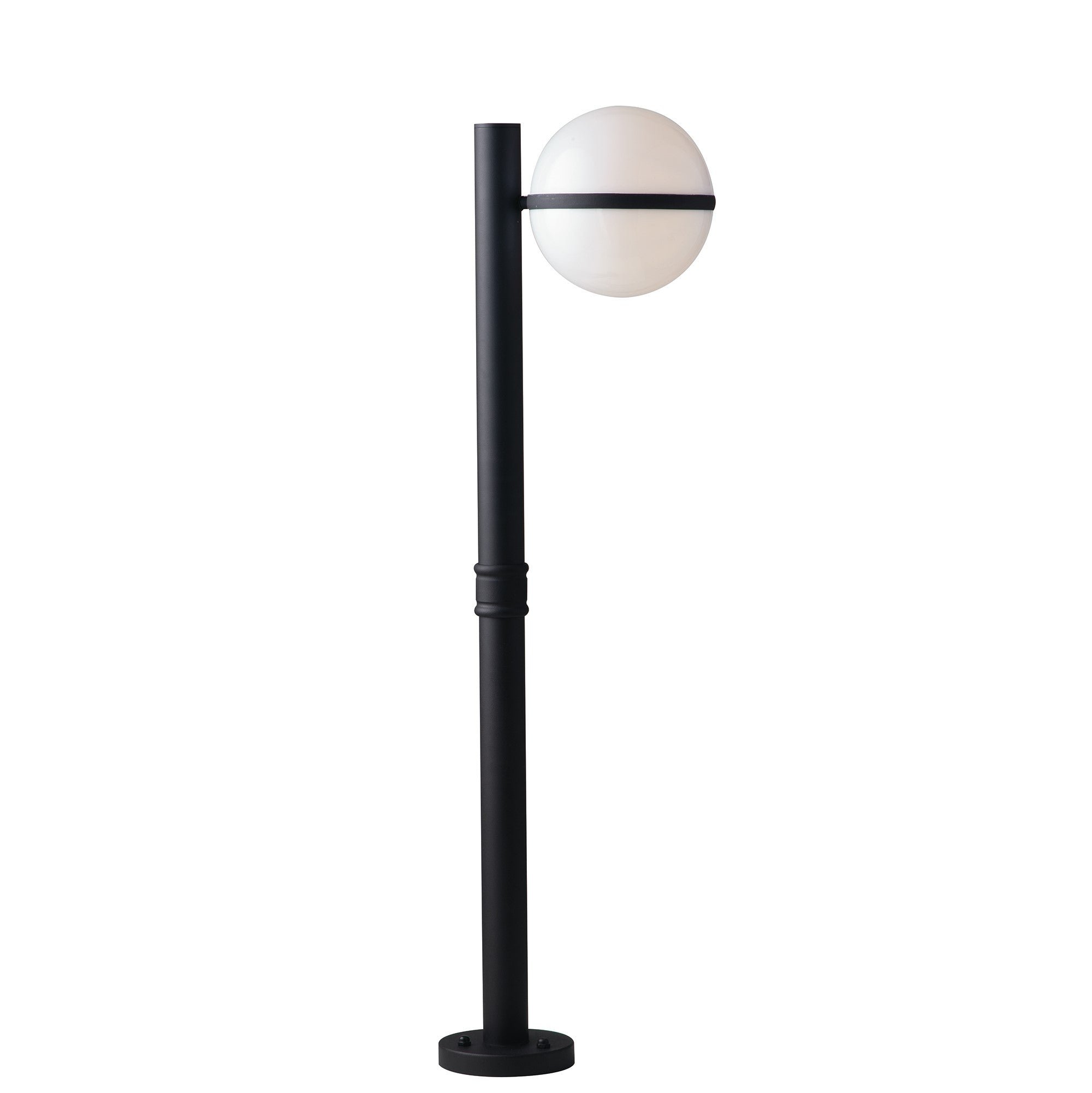 FAN LANT-ORBIT/P1 Sloupkové svítidlo PALETTO ORBIT černá, 1xE27, IP44, 100 x 26 cm - FANEUROPE
