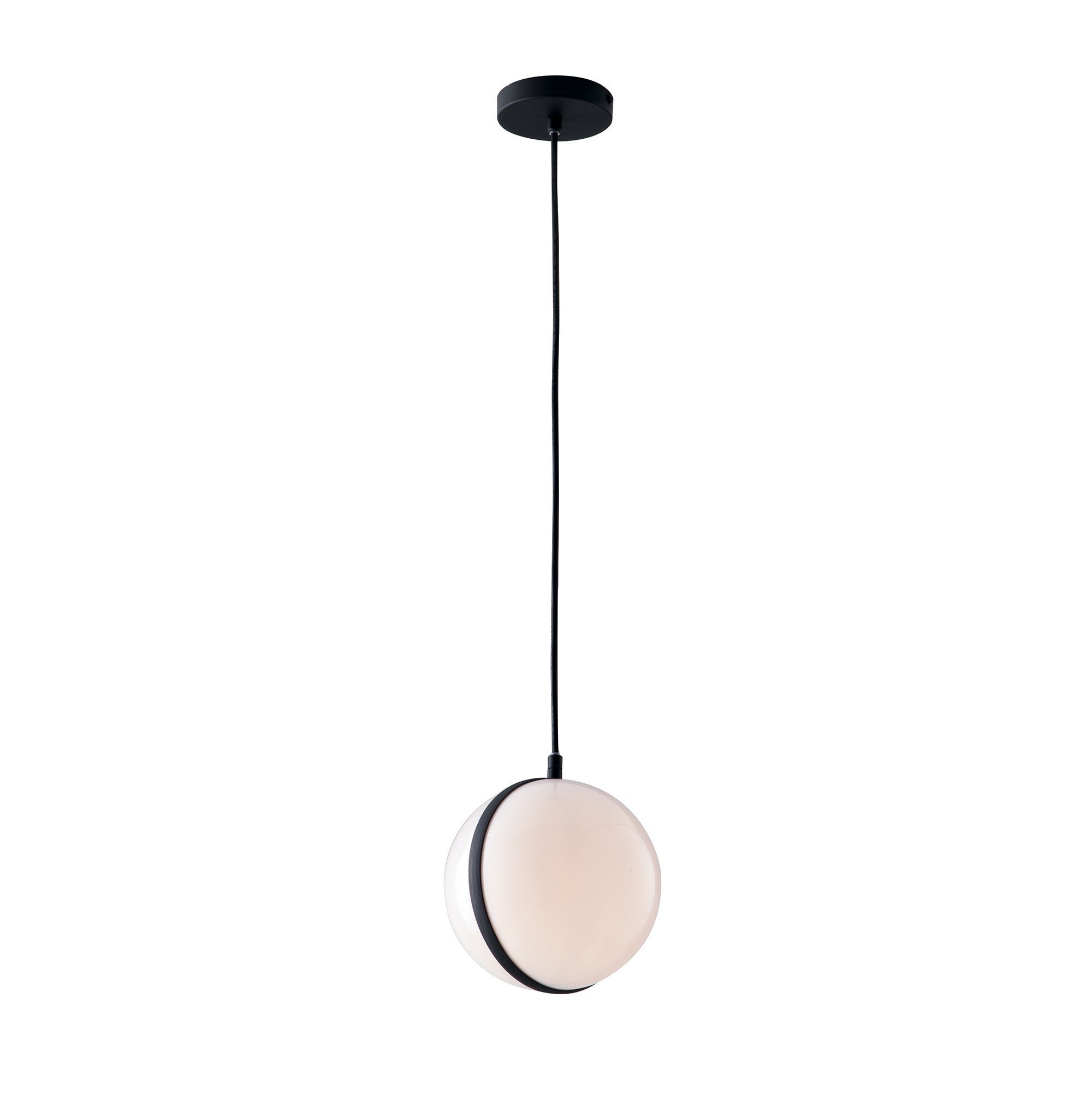 FAN LANT-ORBIT/S1 Závěsné venkovní svítidlo ORBIT černá, 1xE27, IP44, 20 x 130 cm - FANEUROPE