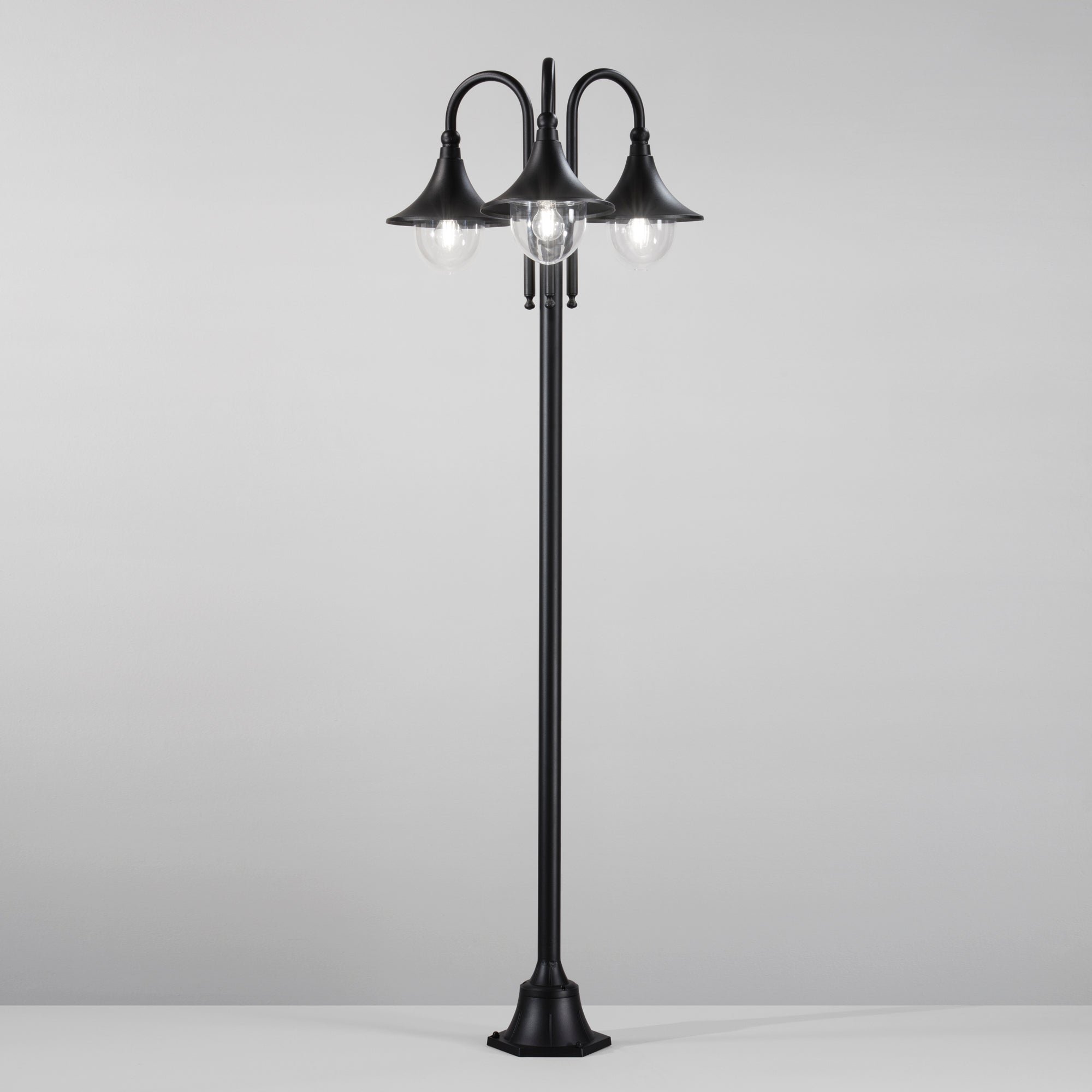 Obrázek produktu Sloupkové svítidlo PALO PAVIA černá, 3xE27, IP44, 190 x 56 cm - FANEUROPE 2 Obrázek produktu Sloupkové svítidlo PALO PAVIA černá, 3xE27, IP44, 190 x 56 cm - FANEUROPE 2