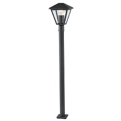 Obrázek pro produkt Sloupkové svítidlo PALETTO PRISMA antracit, 1xE27, IP44, 100 x 16 x 16 cm - FANEUROPE